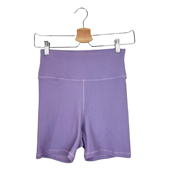 The Upside Jacquard Mini Spin Shorts in Lavender Size Small - Picture 4 of 12
